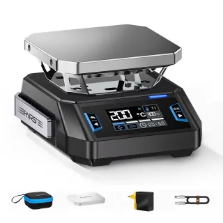 FNIRSI HT-P1A/B Type-C 150W Mini Hot Plate PCB SMD Board Soldering Plate Adjustable Constant Temperature Station Repair