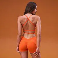 MP Damen Tempo Open Back Vest – Sunset - XS