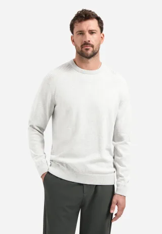 No Excess - Pullover Crewneck Melange Kit Melange - Gr. - M
