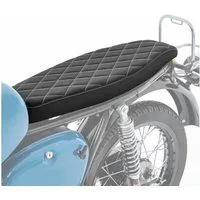 Craftride Sitzbank Sitzbank flach VS2 kompatibel mit Simson S50 S51 S70 Sitz schwarz