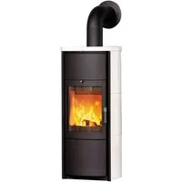 HARK Kaminofen »Keno ECOplus, creme-weiß«, 7 kW, Zeitbrand