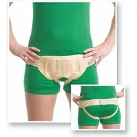 MedTex Bauch- und Rückenstützgürtel Bandage Bruch unifizierte Gurt Bauch Stützung MT5011 Gr.M/L-98-115cm, Stützung