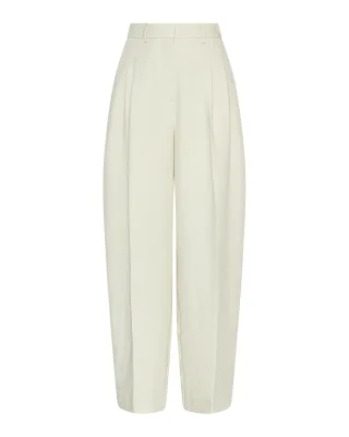 msch copenhagen - MSCHEsteriane HW Pants oatmeal melange - Gr. - S