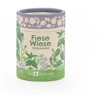 Die Stadtgärtner Gartenpflege-Set Streuwiese Saatgutmischung, Tolles Garten-Geschenk, Samenfest, Dürretolerant, Hohe Keimrate, Duftend, Bestäuber anziehen