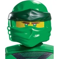 Metamorph Verkleidungsmaske Lego Ninjago – Lloyd Legacy Maske für Kinder - Kar, Offiziell lizenzierte Minifigur Maske des Ninjago-Helden