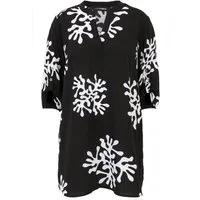 Doris Streich Blusentop (1-tlg) mit Korallen-Print