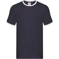Fruit of the Loom Rundhalsshirt Fruit of the Loom Valueweight Ringer T