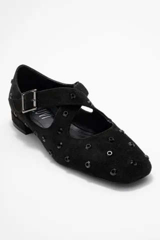 Addison Kreuzriemen Mary Jane Schuhe Damen