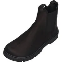 KOEL GAVIEN OIL SUEDE Barfußschuh Black
