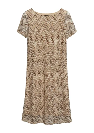 s.Oliver BLACK LABEL - Kleid beige - Gr. - 36