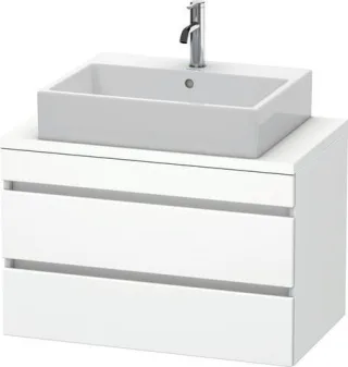 Duravit DuraStyle Konsolenwaschtischunterbau wandhängend Weiß Matt 800x478x512 mm - DS530701818 DS530701818