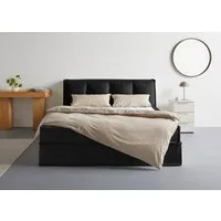 LeGer Home by Lena Gercke Boxspringbett Addyson (Härtegrade H2, H3 und H4 wählbar), Boxspringbett inkl. Topper, 2 Matratzen