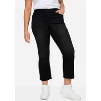 Angel of Style Regular-fit-Jeans 7/8-Jeans Claire Stretchkomfort geschnittener Saum