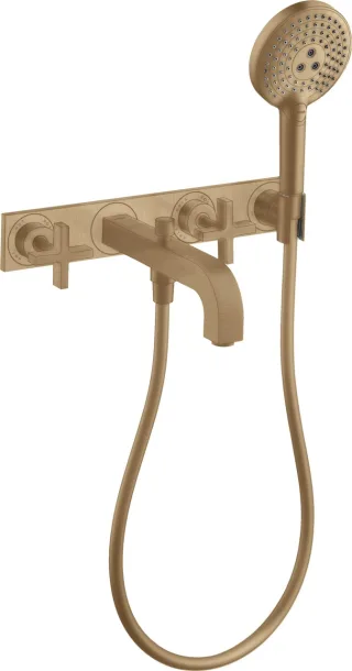 Hansgrohe 3-L.Wannenarmatur Axor Citterio F-Set 39441140