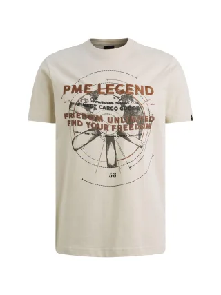 PME Legend - heavy jersey front graphic bone white - Gr. - L