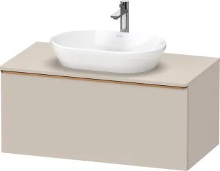 Duravit D-Neo Konsolenwaschtischunterbau wandhängend Taupe Matt 1000x550x459 mm - DE4948004910000 DE4948004910000