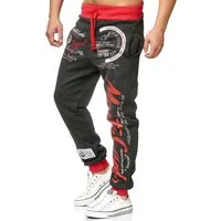 L.gonline Jogginghose Herren Jogginghose, Freizeithose, Sporthose, Monte Carlo 592 (Sweatpants, 1-tlg., im modischem Design) Fitness Freizeit Casual