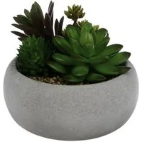 Kunstpflanze Zimmerpflanze, Atmosphera Créateur d'intérieur, Höhe 10 cm