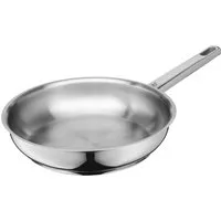WMF Bratpfanne Compact Cuisine, Edelstahlpfanne Induktion, Cromargan® Edelstahl Rostfrei 18/10, spülmaschinengeeignet, TransTherm-Boden, für alle Herdarten geeignet