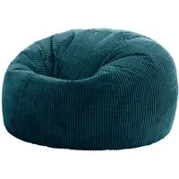 icon Sitzsack Sitzsack Erwachsene aus Cord flauschig „Kingston“, 85x50cm, Made in Germany, für Erwachsene & Kinder, mit Füllung