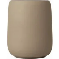 blomus Zahnputzbecher -SONO- Zahnbürstenbecher: Edle Keramik mit Soft-Touch-Oberfläche, Hochwertig, Soft-Touch, Keramik, Glasiert, 11cm, 300ml