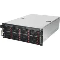 SST-RM43-320-RS, Rack, Server-Gehäuse schwarz, 4 Höheneinheiten