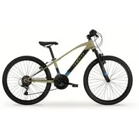 MBM Jugendfahrrad, 18 Gang, Kettenschaltung, Mountainbike District Boy 24 Zoll, 18-Gang