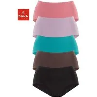 petite fleur by Lascana Taillenslip (5er-Pack) aus elastischer Baumwolle