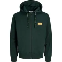 Jack & Jones Kapuzensweatjacke JJBUSTER SWEAT ZIP HOOD BTS Baumwollmischung, regular Fit