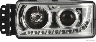 HERTH&BUSS Hauptscheinwerfer, links, H7/H7 gelb - 81658119