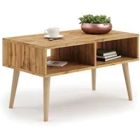 Raumhirsch Furniture Couchtisch Sandi modern & stabil fürs Wohnzimmer aus Holzwerkstoff