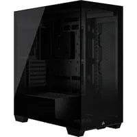3500X, Tower-Gehäuse schwarz, Tempered Glass
