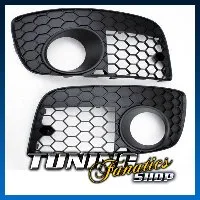 PREMIUM Gitter Stoßstange Nebelscheinwerfer OFFEN L + R für VW Golf 5 V GTI