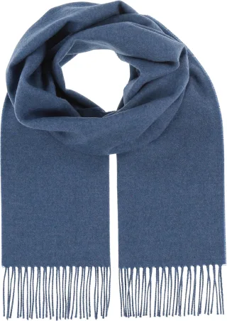 COMMANDER Finest Clothing - Wollschal 33/180 winter blue
