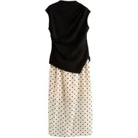 Next Midikleid 2-in-1-Midikleid mit transparentem Rock (2-tlg)