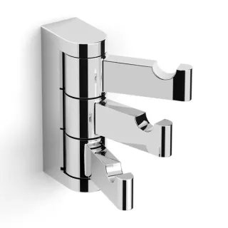 Avenarius Drehhaken, 3-fach, eckig; mit Konsole, Serie Univ., 9001646010 9001646010