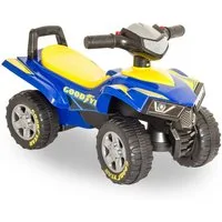 Lemodo Rutscherauto Quad-Optik, Good Year Rutscherfahrzeug für Kinder ab 18 Monate, mit Licht und Sound, offizielles Lizenzprodukt von GoodYear