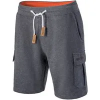 Mount Swiss Shorts Mount Swiss Kurze CARGO Freizeithose Herren (1-tlg) 2 Seitentaschen, 2 Beintaschen + 2 Gesäßtaschen mit Reißverschluss