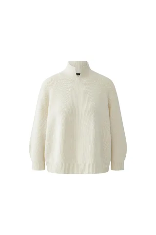 Oui - Pullover offwhite - Gr. - 40