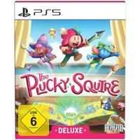 The Plucky Squire - Der kühne Knappe - Devolver Deluxe Edition PlayStation 5, Sammlerbox inkl. 108-seitigen Softcover-Artbook & Soundtrack CD