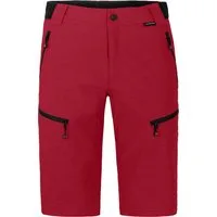 Bergson Outdoorhose LEBIKO Bermuda Herren Wandershorts, robust, elastisch, Normalgrößen, rot