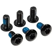 Non-Branded Felgenbremse 6 Stück Bremsscheiben Fahrrad Schrauben M5x10 TORX Schraubensicherung