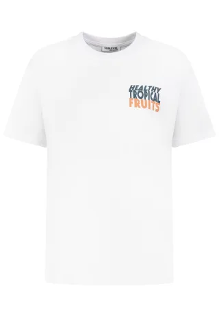 Authentic Style - RE9CIFQtU2hpcnQgUHJpbnQg white - design 1 - Gr. - L