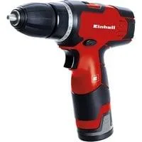 Akku-Bohrschrauber TH-CD 12-2 Li, 12Volt rot/schwarz, Li-Ionen Akku 1,3Ah