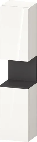 Duravit Qatego Hochschrank Weiß Hochglanz 400x360x1760 mm - QA1346L49220010 QA1346L49220010