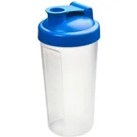 elasto Protein Shaker PROTEIN auslaufsicherer Fitness shaker 600 ml inkl. Sieb, Shaker für Eiweiß- & Sportgetränke, BPA-frei, einfache Reinigung