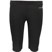 Freddy 2-in-1-Shorts Schwarze Damen Shorts: Sportliche Radlerhose mit Gummizug & Logo
