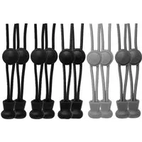 scarlet products Schnürsenkel, scarlet sport Schnürsenkel »Premium« 5 Paar 10 Paar Flex elastisch