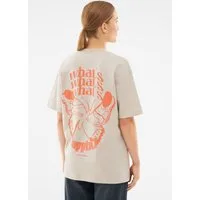 Johnny Urban T-Shirt Sammy Butterfly Oversize T-Shirt (1-tlg) Tshirt mit Schmetterling Back Print