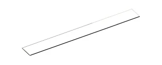 Keuco Glasablage Ersatzteil SPS 90110 954x120x6mm, 90110000109 90110000109